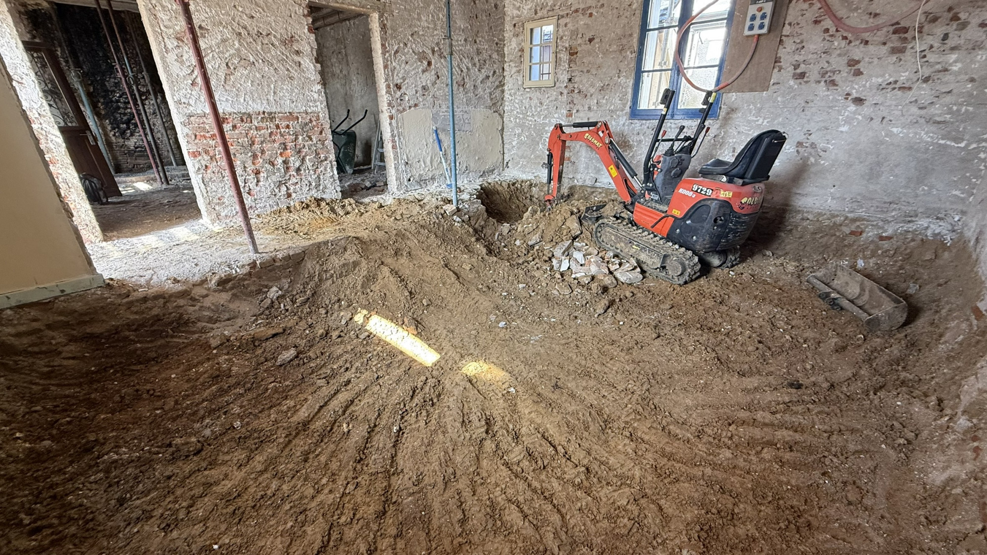 Chantier Auzouer en Touraine - SMBC Construction